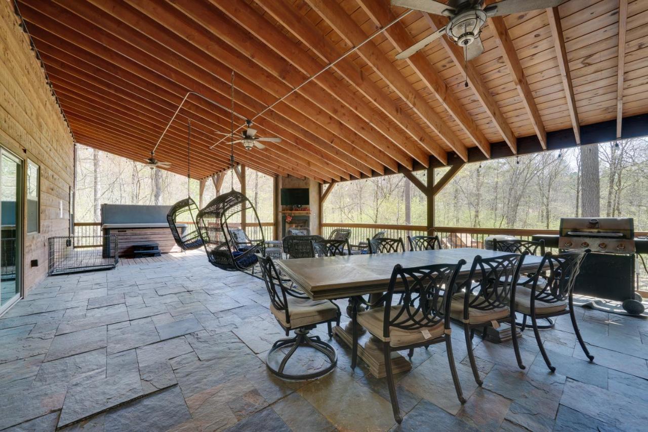 Luxe Broken Bow Cabin Game Room, Fire Pit And Deck! Buitenkant foto